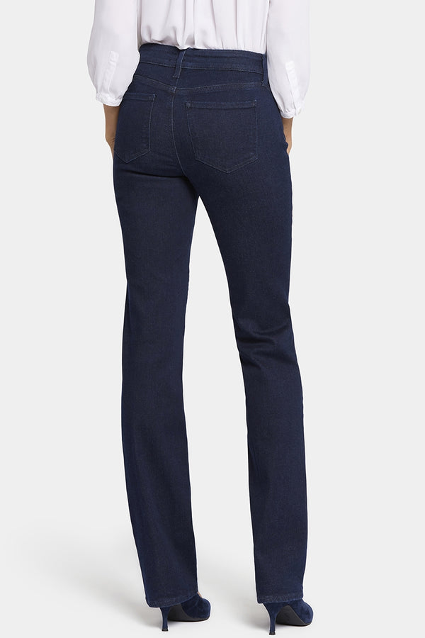 Marilyn Straight Jeans Dark Blue Premium Denim | Rinse