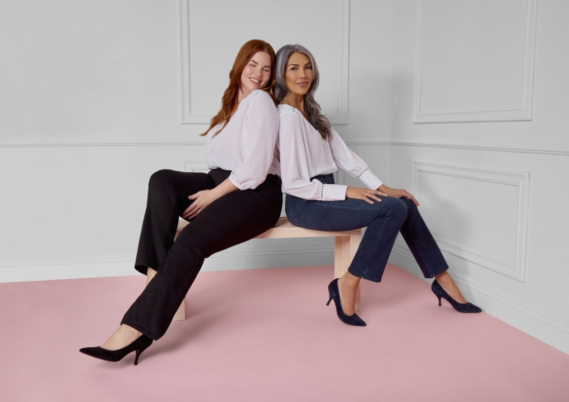 Jeans with Elastic Waistband: NYDJ's Waist-Match™