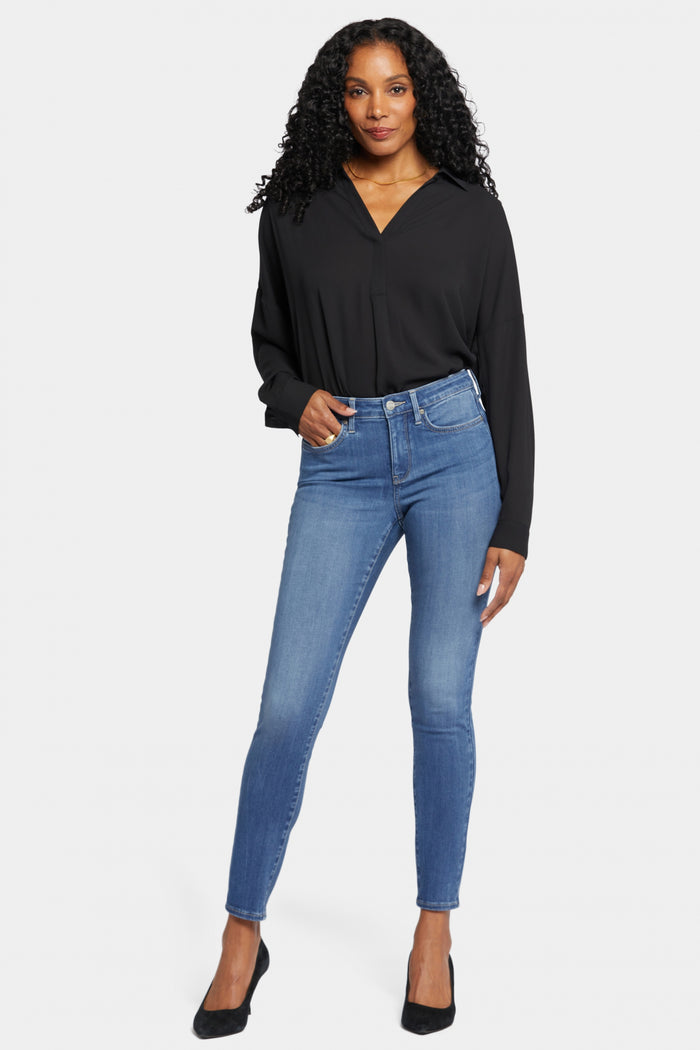 Ami Skinny Jeans Medium Blue Sure Stretch® Denim | Fairmont | Denim | NYDJ