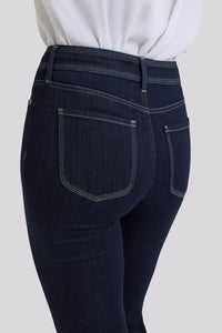 Marilyn Straight Jeans In Sure Stretch® Denim With High Rise | Morningtides | Denim | NYDJ