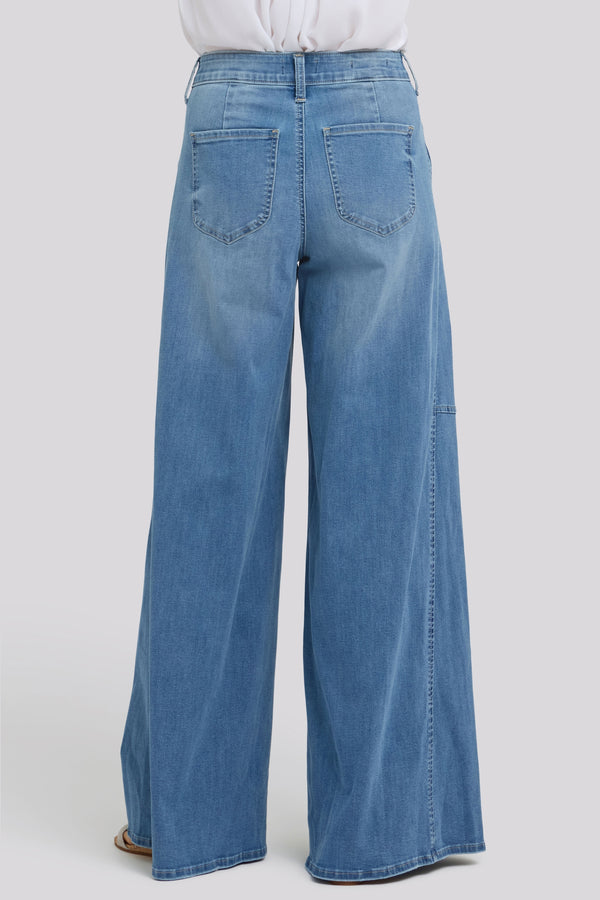 Nova Super Wide Leg Jeans In Cool Embrace® Denim | Vista Lake | Denim | NYDJ