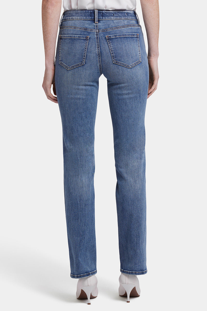NYDJ's Marilyn Straight Jeans in Cool Embrace® Denim - Eco