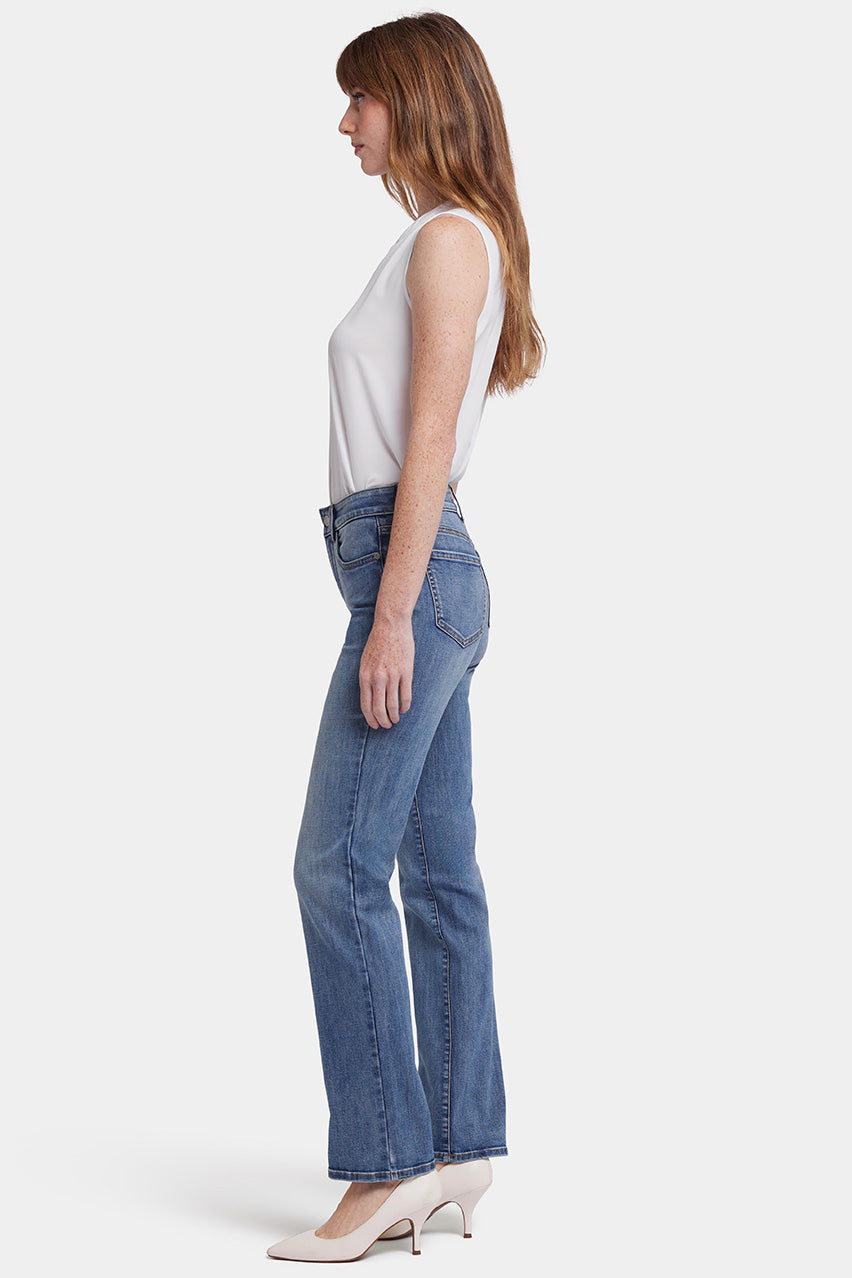 NYDJ's Marilyn Straight Jeans in Cool Embrace® Denim - Eco