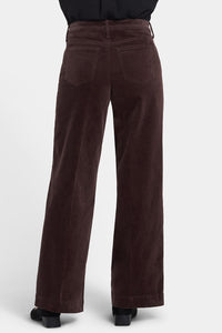 Teresa Wide Leg | Bitter Chocolate | Non Denim | NYDJ