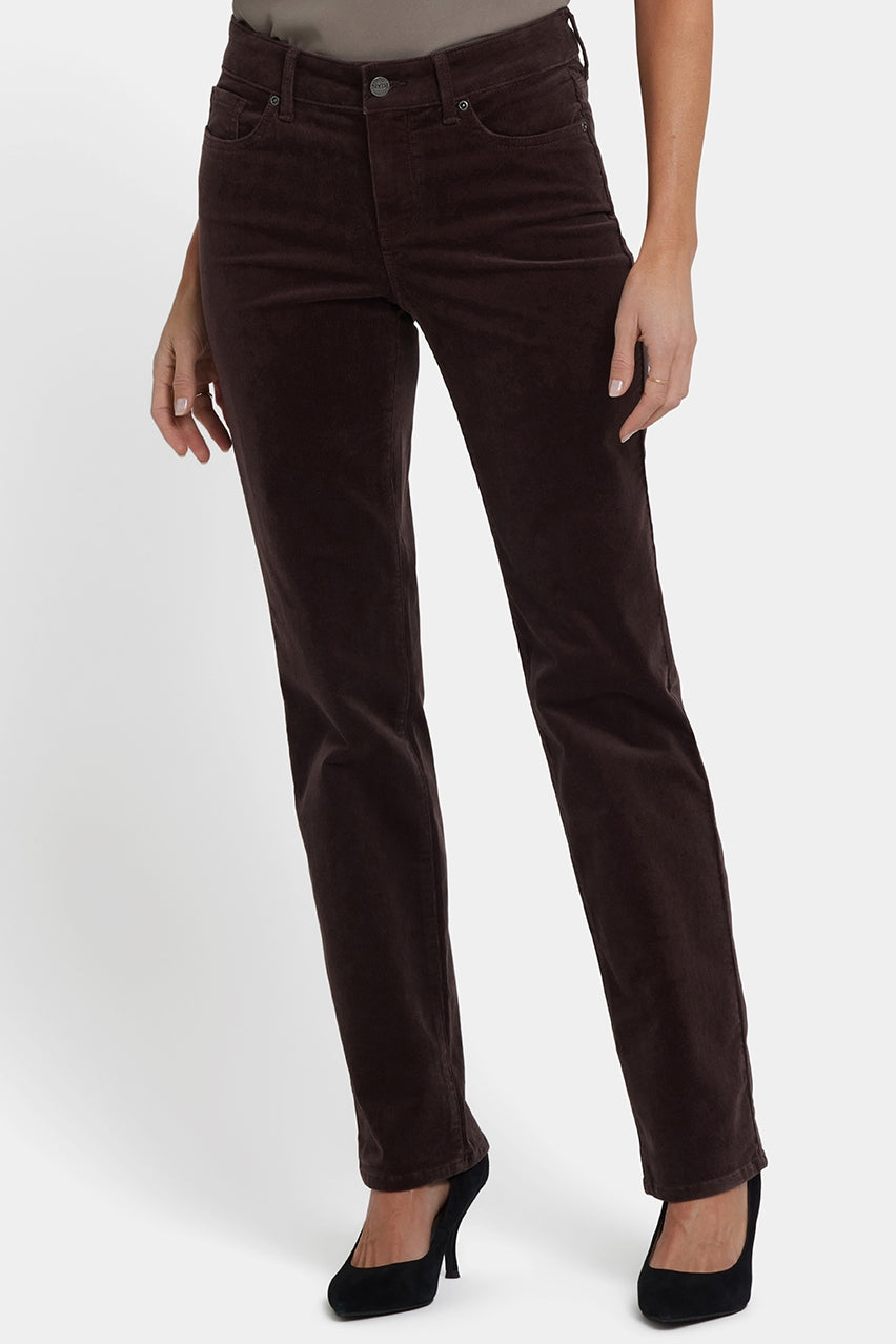 Marilyn Straight Pants | Bitter Chocolate | Pants | NYDJ