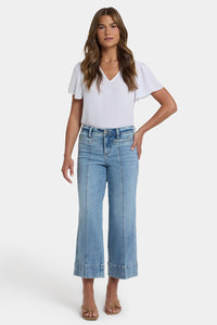 Teresa Wide Leg Ankle Jeans | Mist Springs | Denim | NYDJ