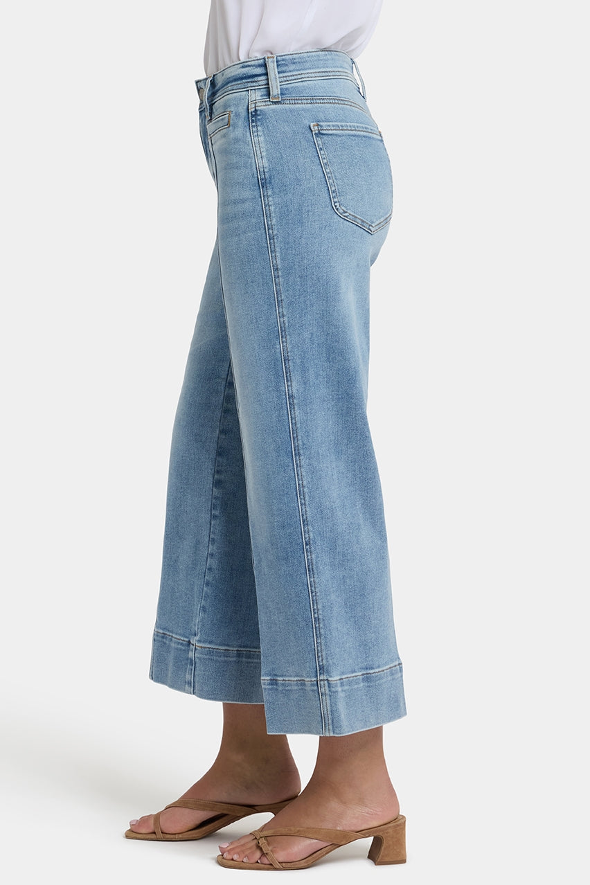 Teresa Wide Leg Ankle Jeans | Mist Springs | Denim | NYDJ