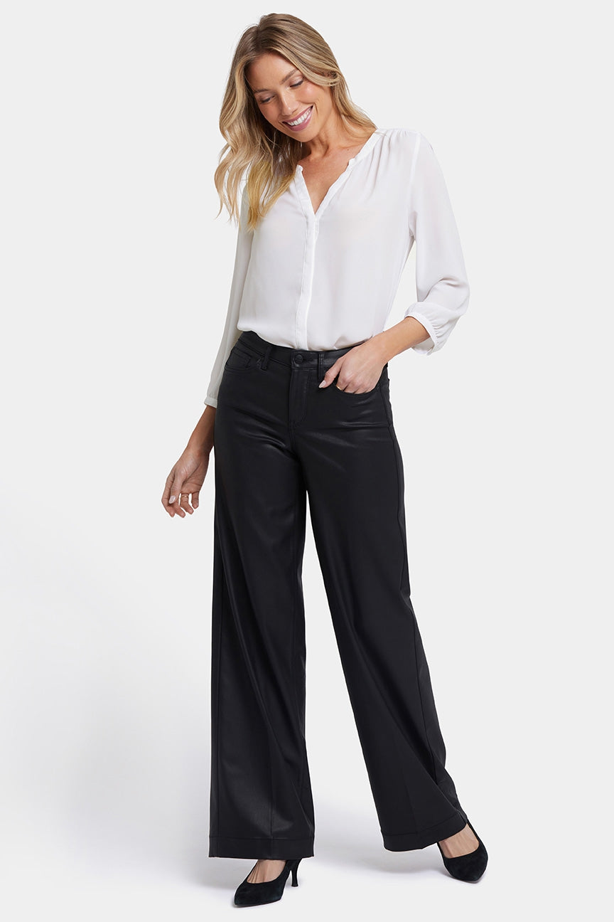 Coated Teresa Wide Leg Jeans | NYDJ – NYDJ UK