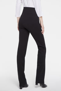 Pull-On Straight Pants Sculpt-Her™ Collection | Black | Non Denim | NYDJ