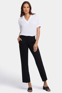 Straight Leg Trouser | Black | Pants | NYDJ