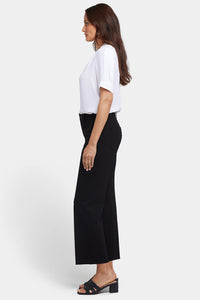 Straight Leg Trouser | Black | Pants | NYDJ