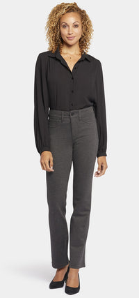Marilyn Straight | Charcoal Heather | Pants | NYDJ