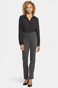 Marilyn Straight | Charcoal Heather | Pants | NYDJ