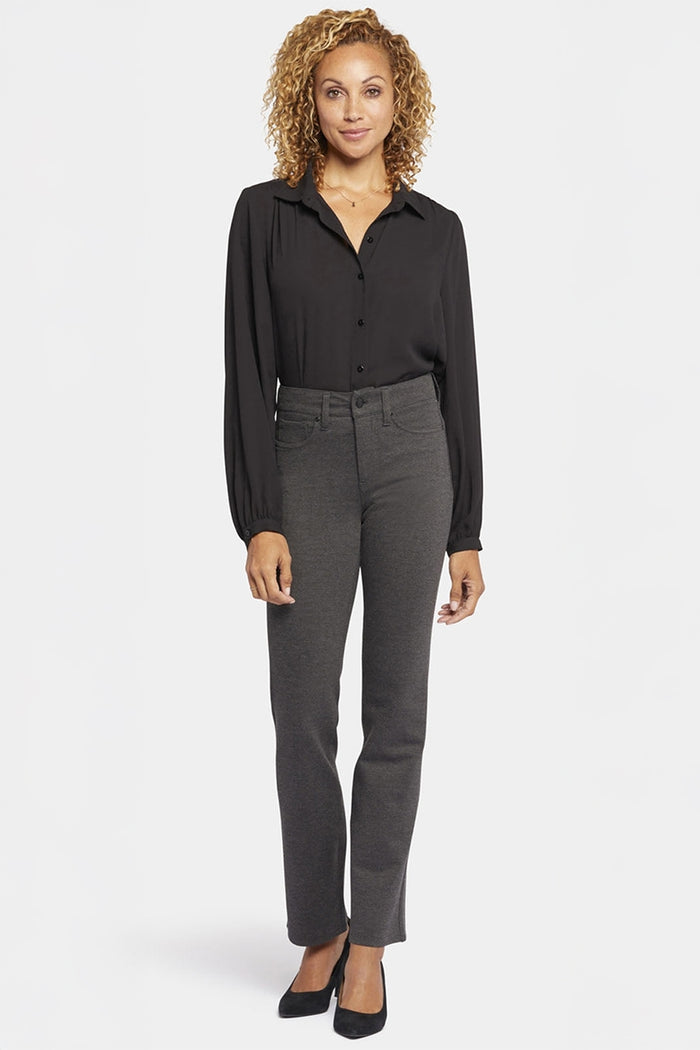 Marilyn Straight | Charcoal Heather | Pants | NYDJ