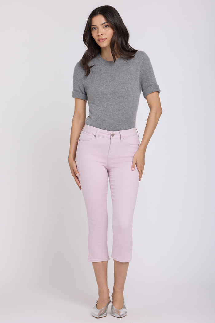 Chloe Capri Jeans In Cool Embrace® Denim | Light Lilac | Denim | NYDJ