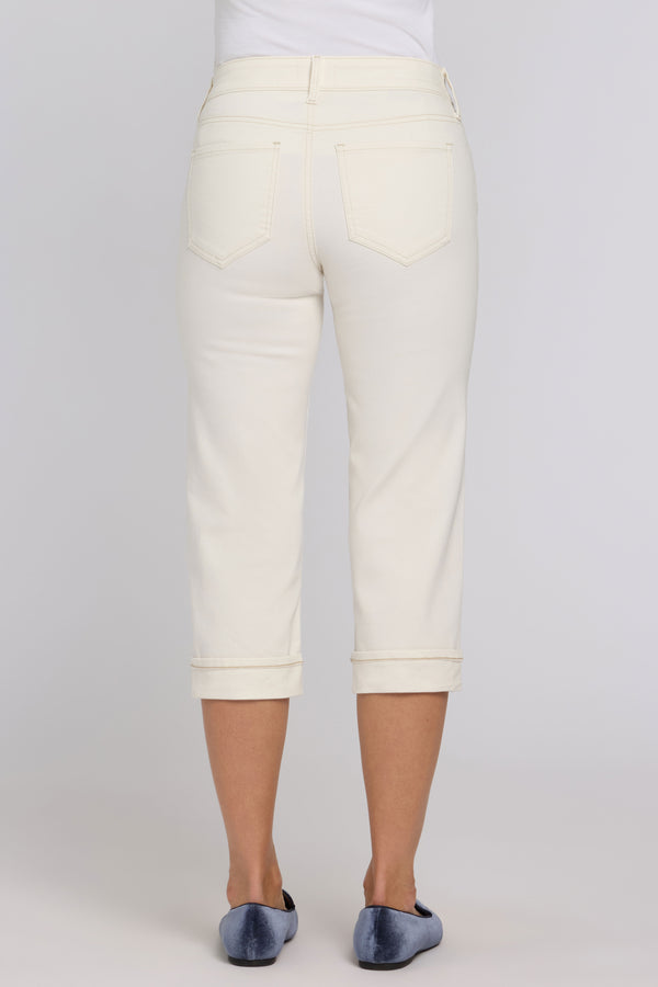 Marilyn Straight Crop Jeans | Vintage White | Denim | NYDJ