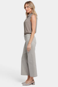 Teresa Wide Leg Ankle Jeans | Hidden Lodge Stripe | Pants | NYDJ