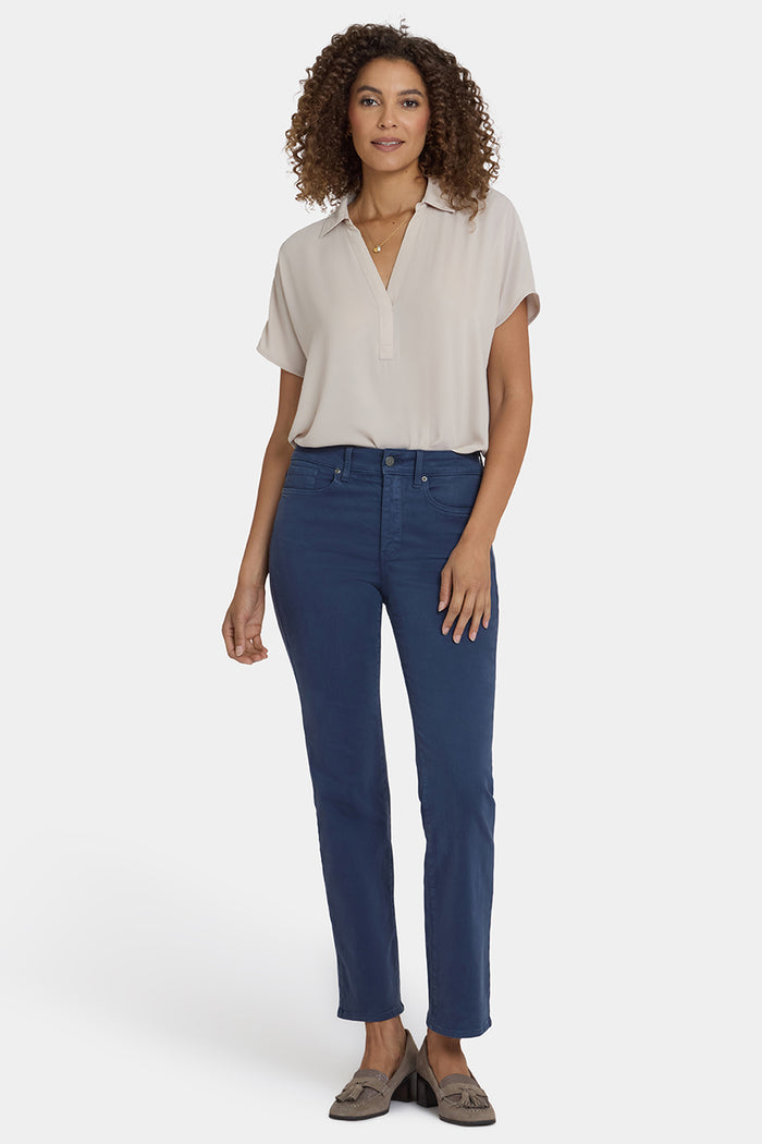 Marilyn Straight Jeans | Vintage Navy | Pants | NYDJ