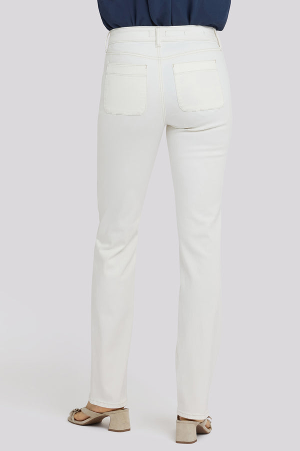 Marilyn Straight Jeans | Vintage White | Denim | NYDJ