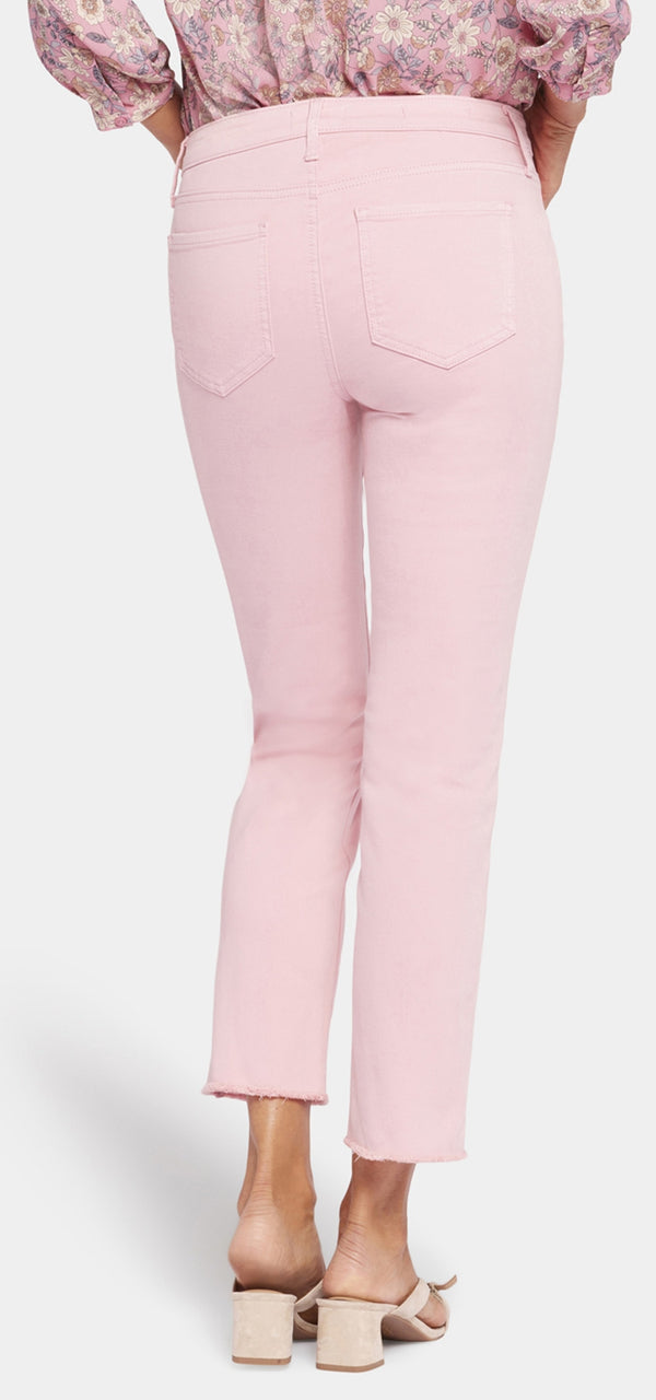 Sheri Slim Ankle Jeans Pink Coloured Denim | Aphrodite | Pants | NYDJ