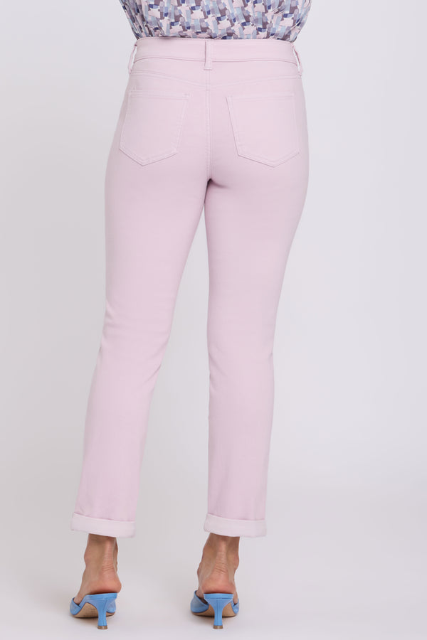 Sheri Slim Straight Ankle Jeans | Light Lilac | Pants | NYDJ
