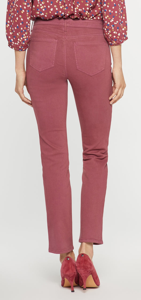 Sheri Slim Jeans Red Coloured Denim | Husk | Pants | NYDJ
