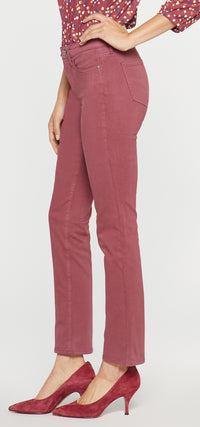 Sheri Slim Jeans Red Coloured Denim | Husk | Pants | NYDJ