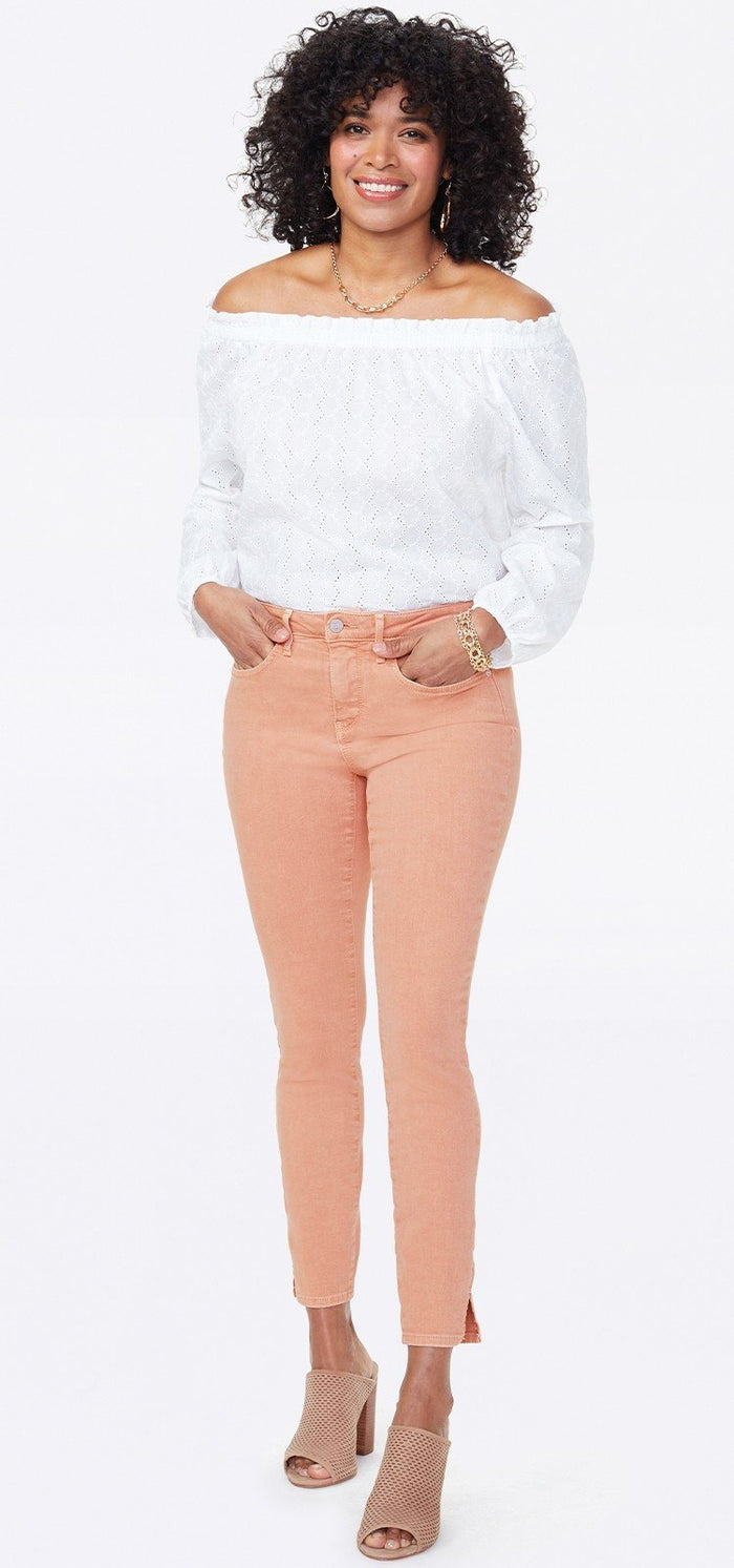 Skinny Ankle Jeans Coral Premium Denim | Coral Haze | Non Denim | NYDJ