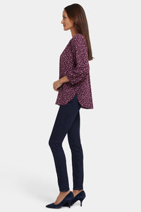 Pintuck Blouse | La Parisienne | Blouse | NYDJ