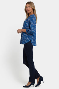 Pintuck Blouse | Fleur D'Yvette | Blouse | NYDJ