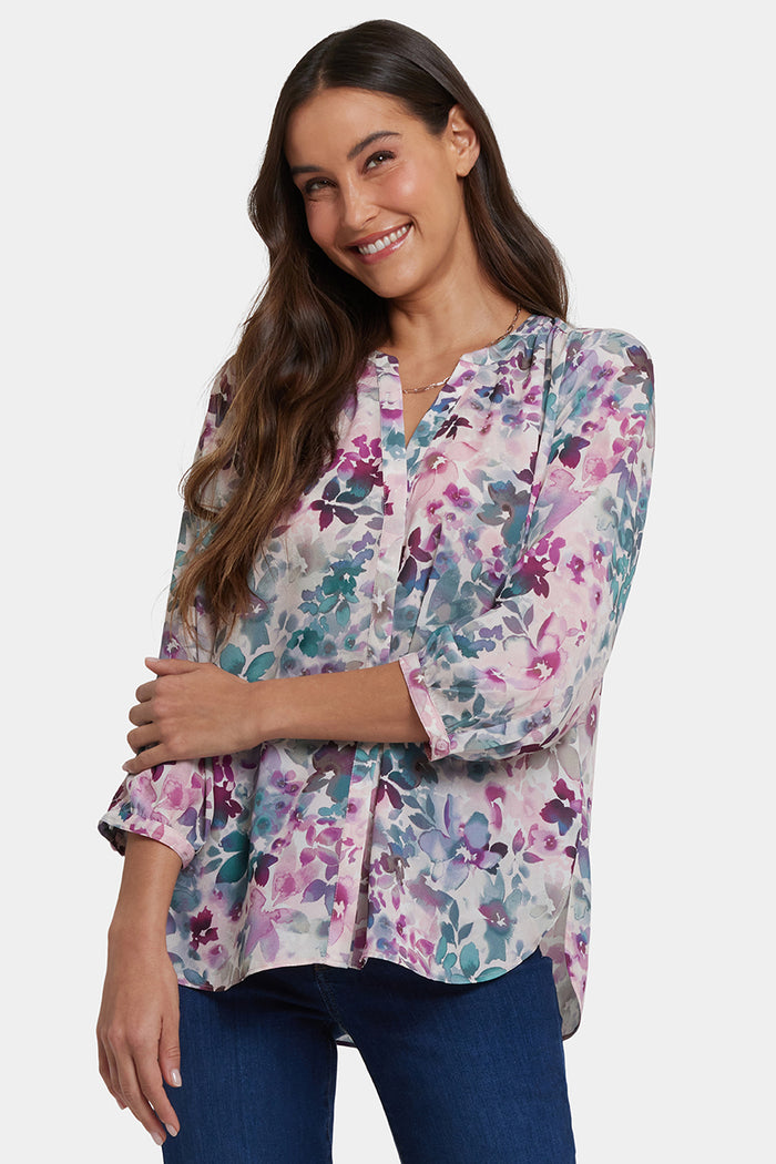 Pintuck Blouse | Le Marais | Blouse | NYDJ