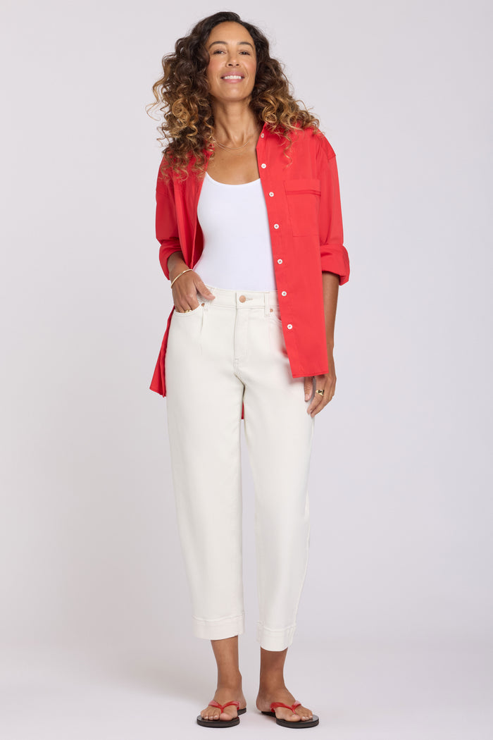 Balloon Ankle Jeans | Vintage White | Pants | NYDJ