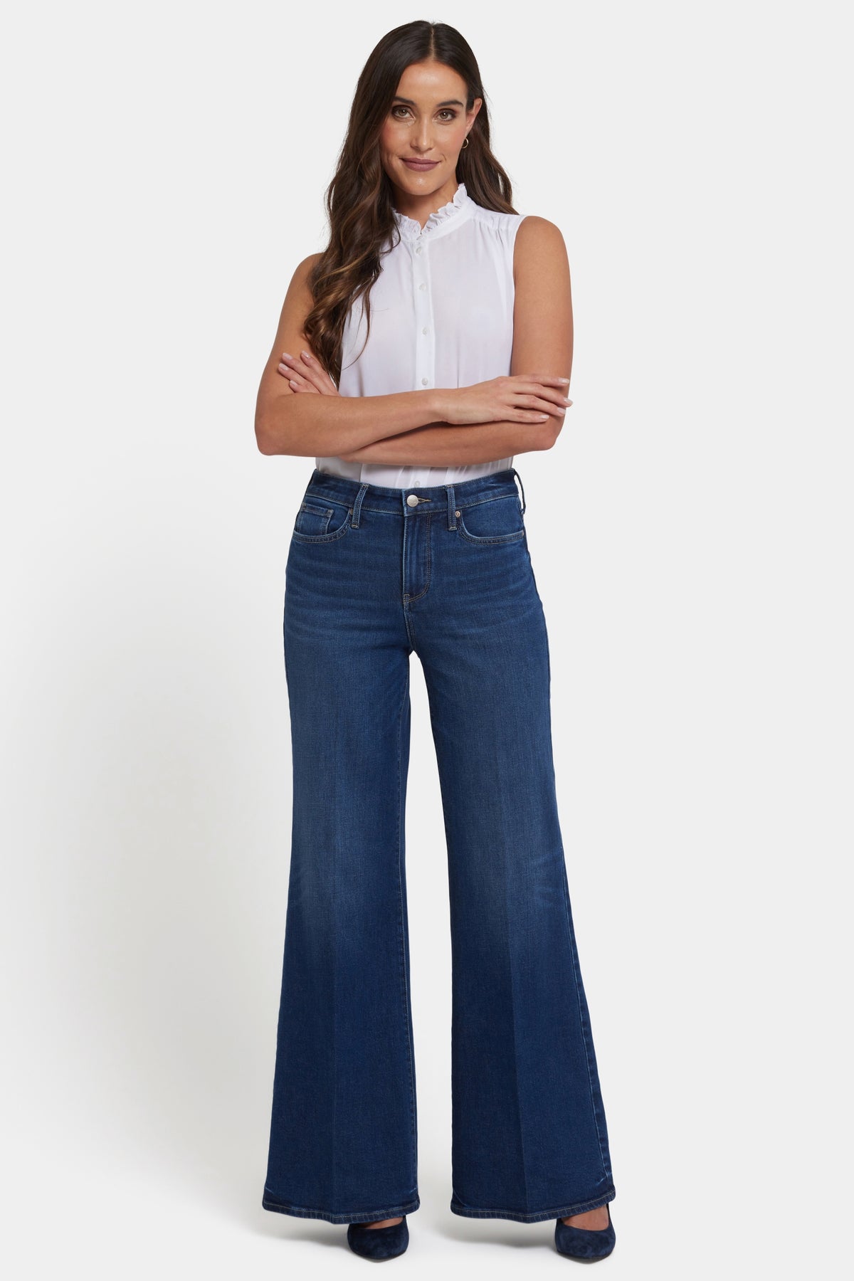 Mia Palazzo Jeans | Vintage Lapis | Pants | NYDJ