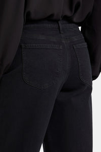 Jemma Barrel Jeans Black Premium Denim | Night Tides | Denim | NYDJ
