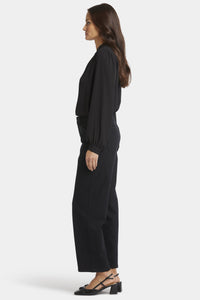 Jemma Barrel Jeans Black Premium Denim | Night Tides | Denim | NYDJ