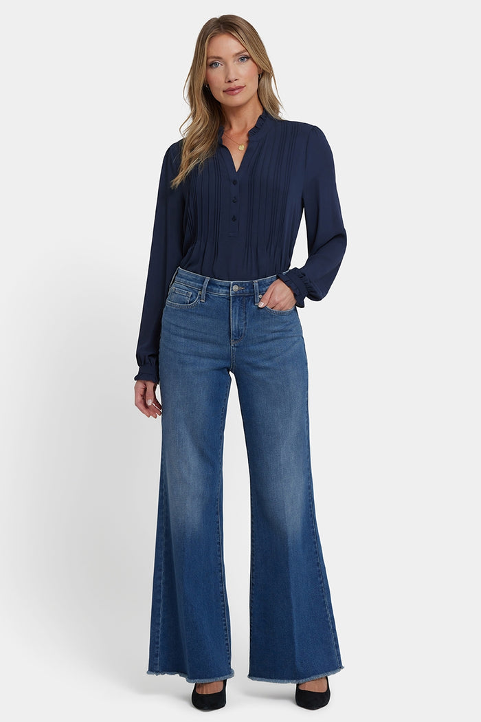 Mia Palazzo Jean | Romantic Indigo | Denim | NYDJ
