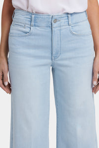 Brigitte Wide Leg Capri | Clear Water | Pants | NYDJ