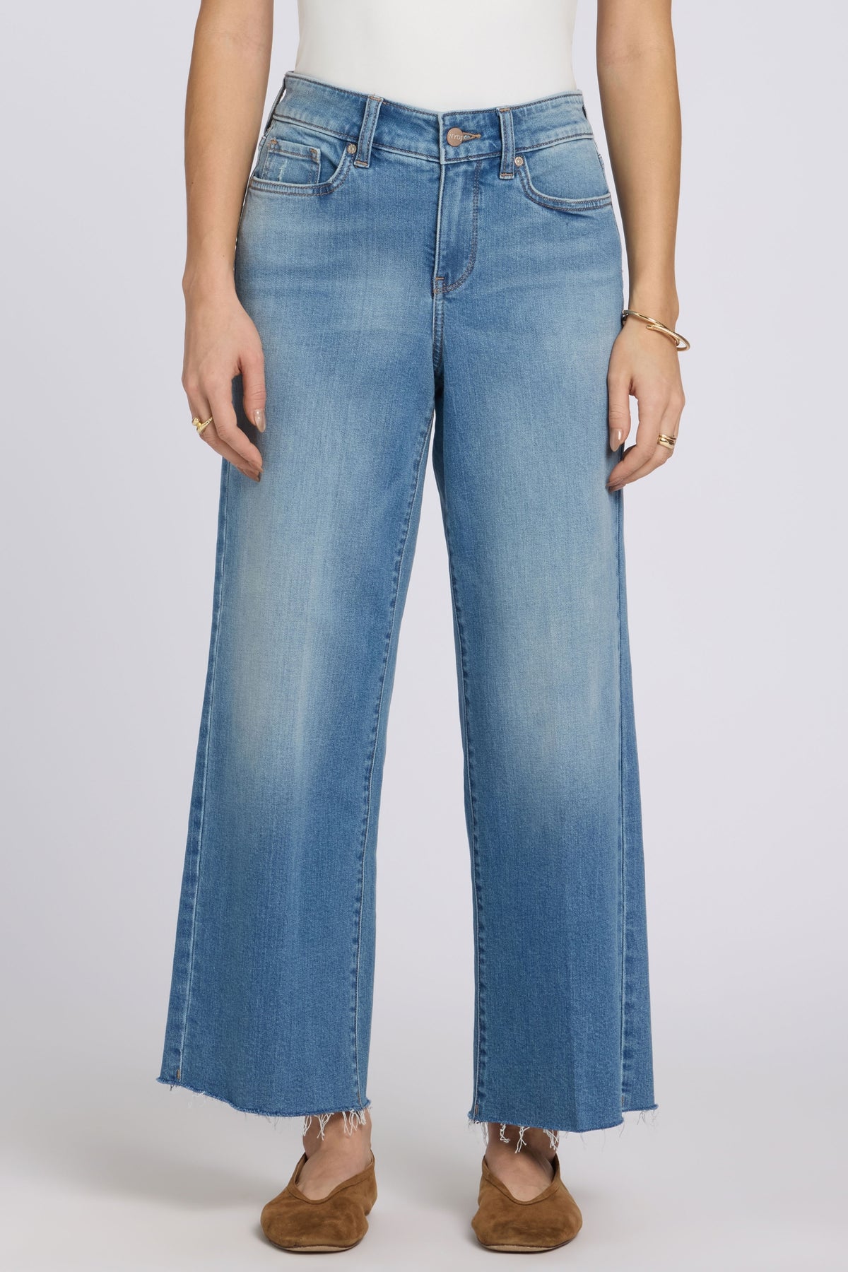 Teresa Wide Leg Ankle Jeans | Port Sea | Denim | NYDJ