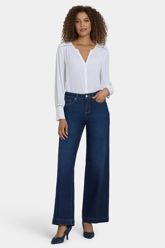 Teresa Wide Leg | Midnight Breeze | Denim | NYDJ