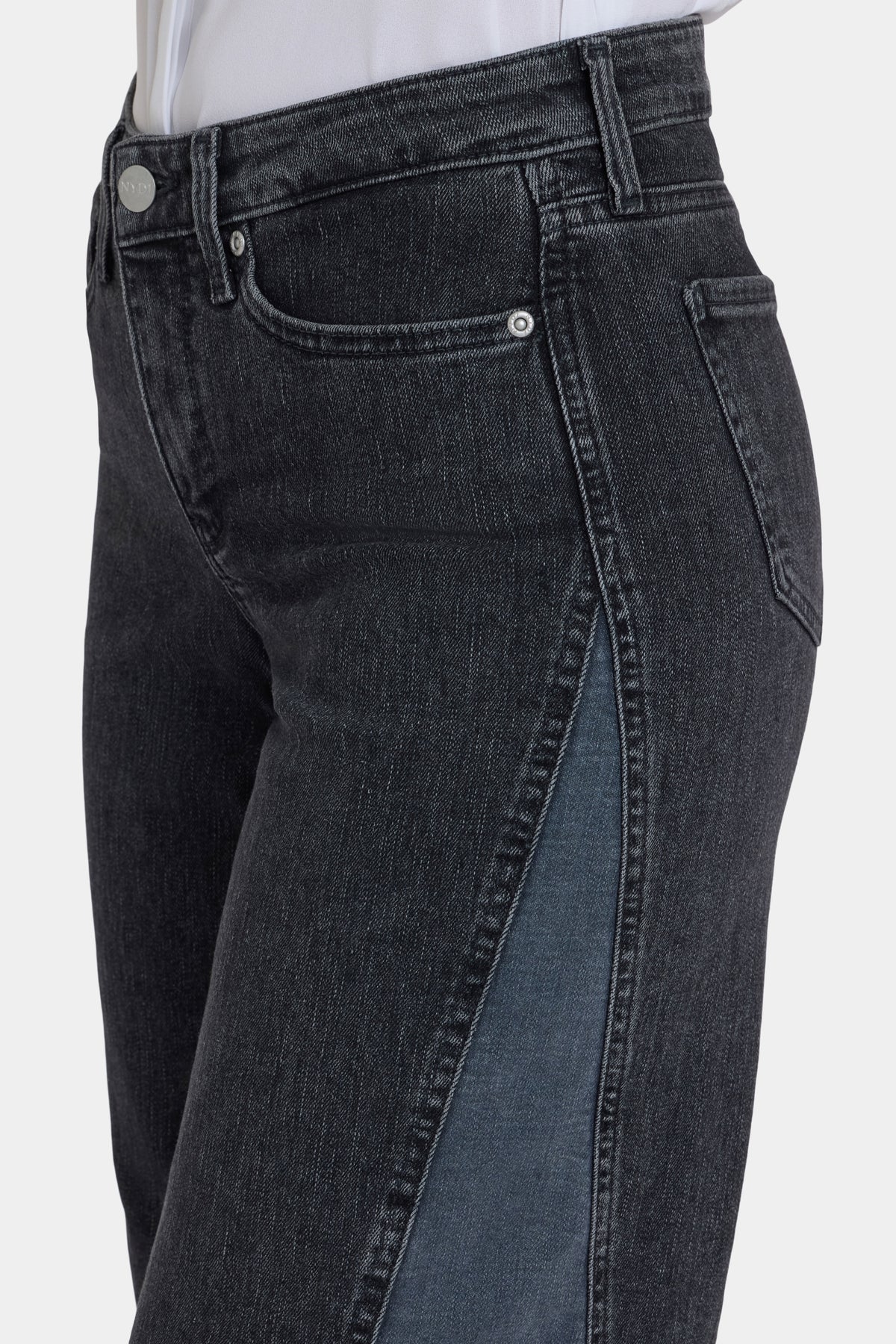 Teresa Wide Leg Ankle | Street Shade | Denim | NYDJ