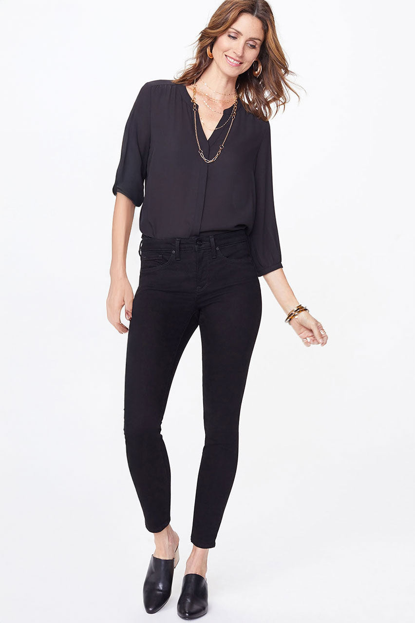 Ami Skinny Jeans Black Premium Denim (Petite) Black