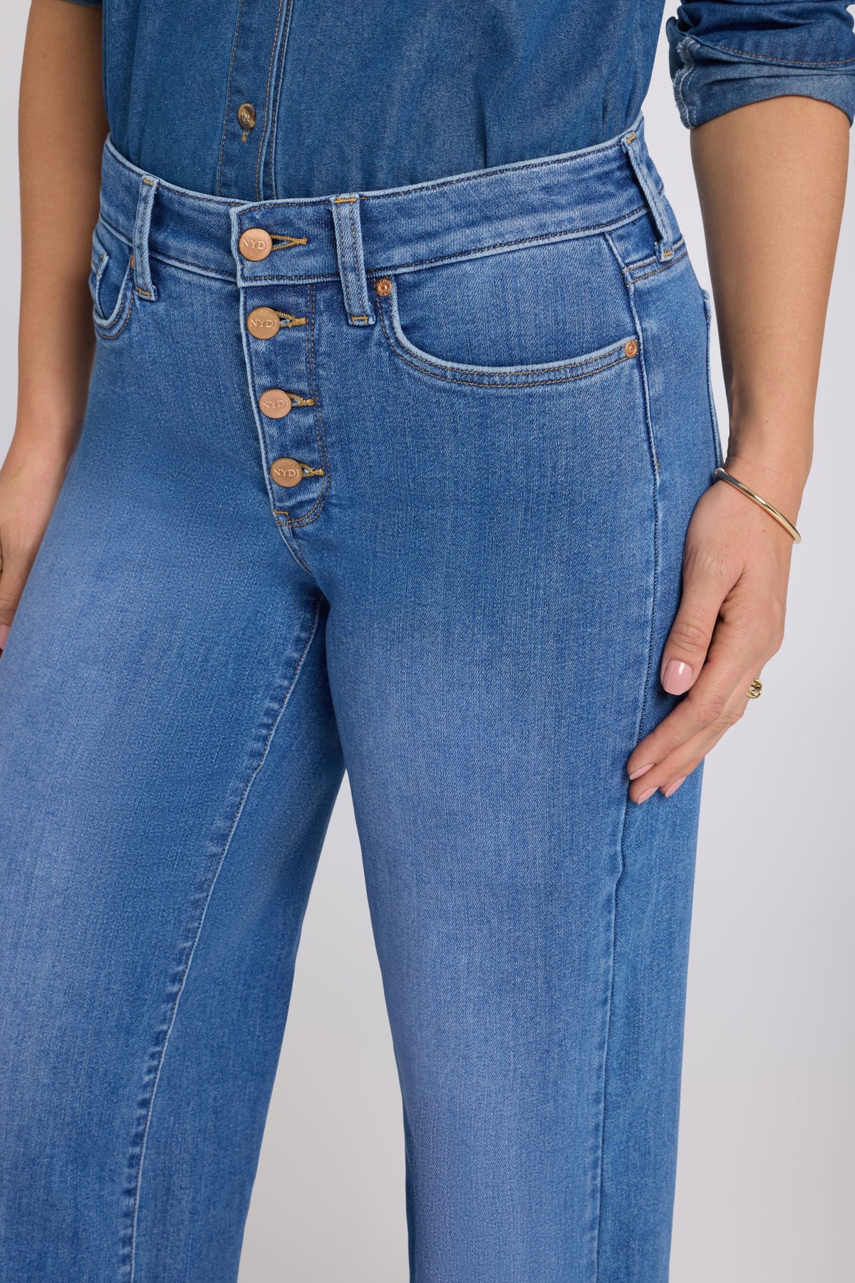 Teresa Wide Leg Jeans | Blue Paradise | Denim | NYDJ