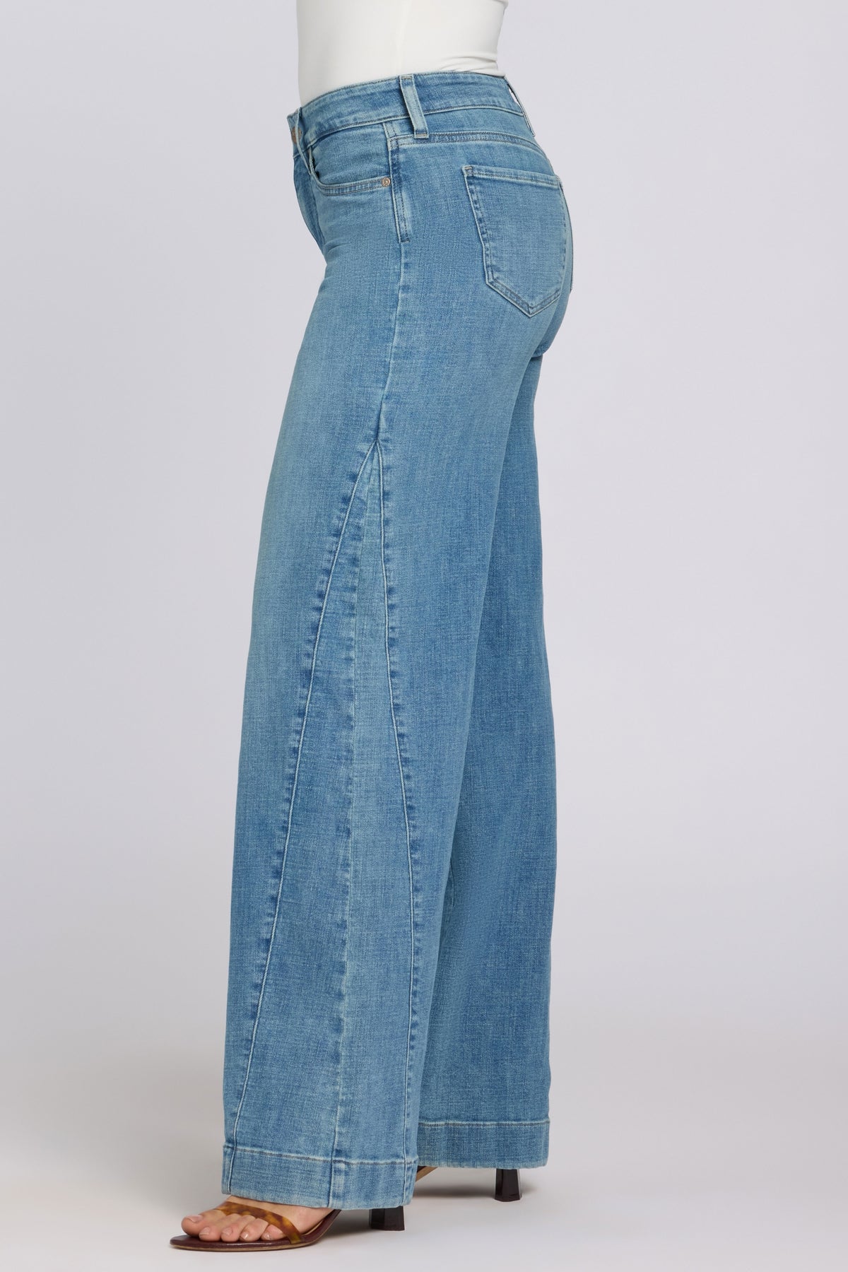 Teresa Wide Leg Jeans | Dawn Rock | Denim | NYDJ