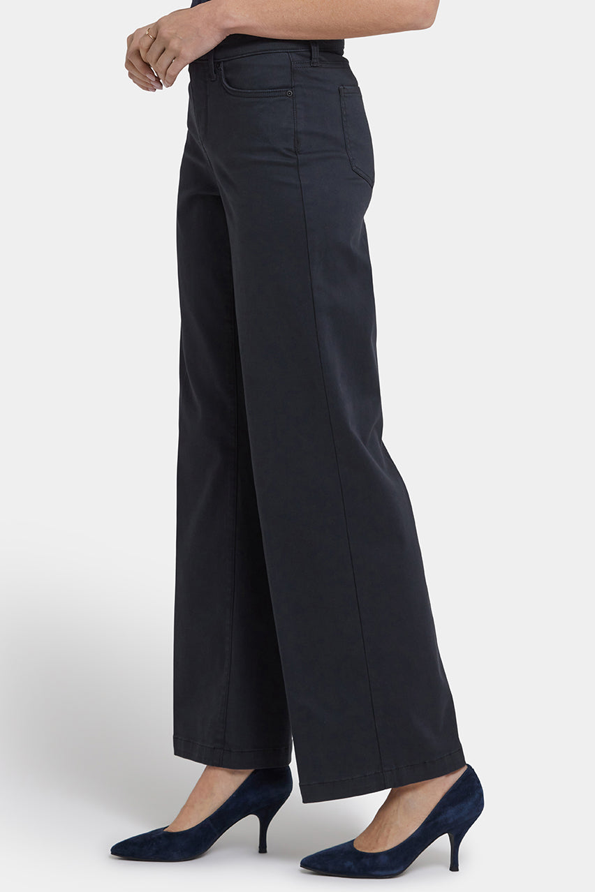 Teresa Wide Leg | Black | Denim | NYDJ