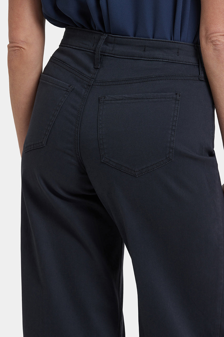 Teresa Wide Leg | Black | Denim | NYDJ