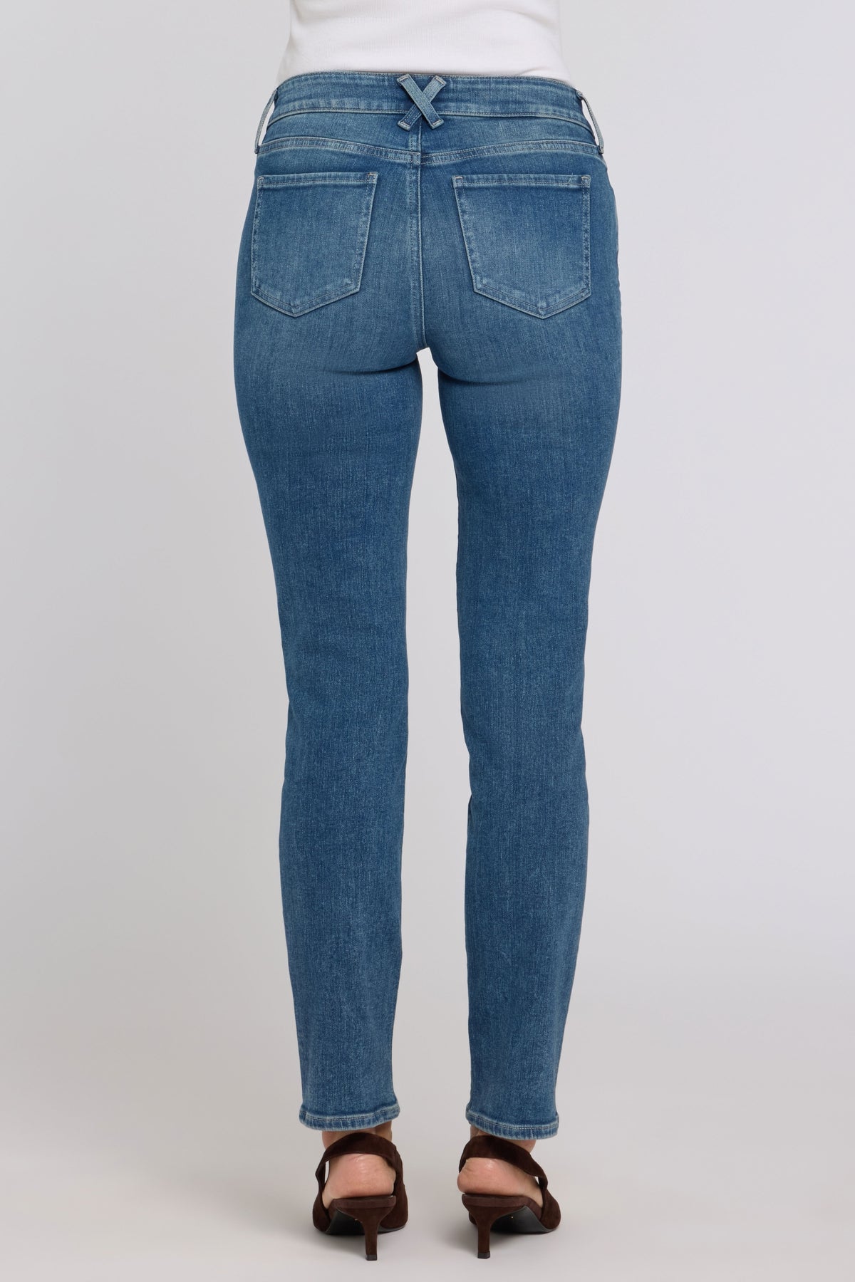 Sheri Slim Straight Jeans In Re-New Denim | Breezy Palms | Denim | NYDJ