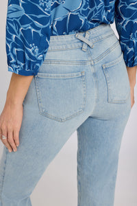 Sheri Slim Straight Jeans In Re-New Denim | Keys View | Denim | NYDJ