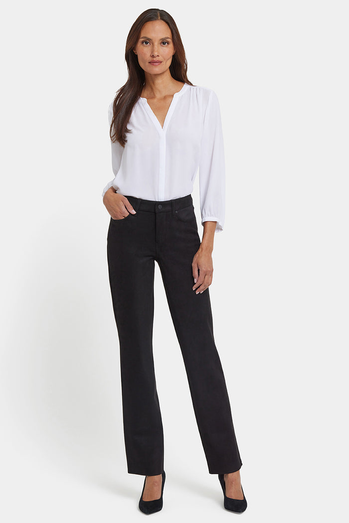 Marilyn Straight | Black | Non Denim | NYDJ