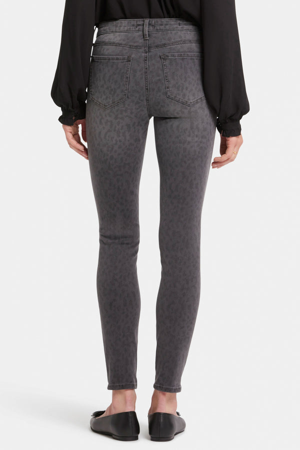 Ami Skinny Jeans Grey Leopard Print | Wild Spirit | Denim | NYDJ