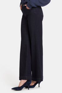 Teresa Wide Leg Jeans Indigo Blue Premium Denim | Magical | Denim | NYDJ